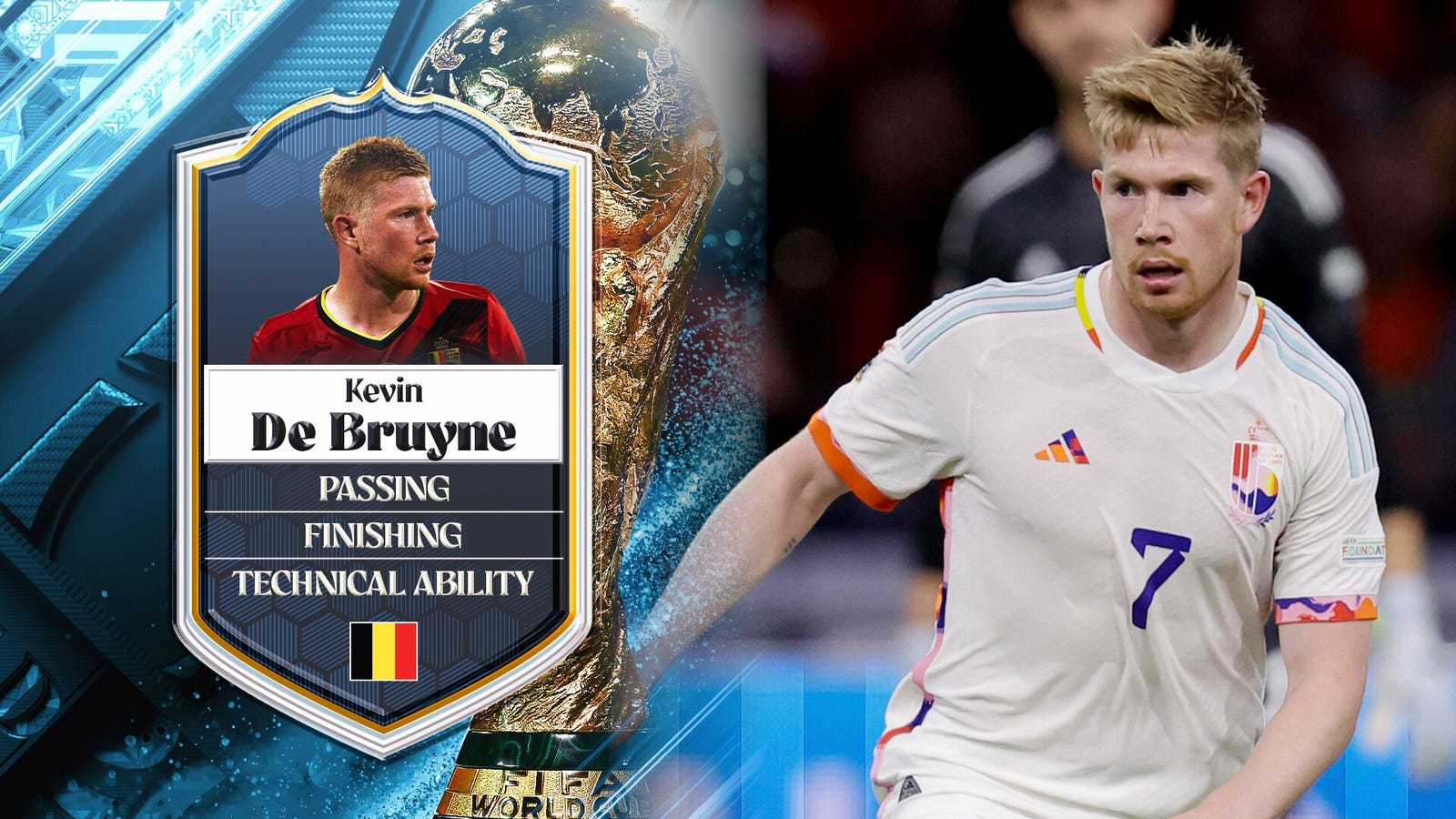 Belgium's Kevin De Bruyne