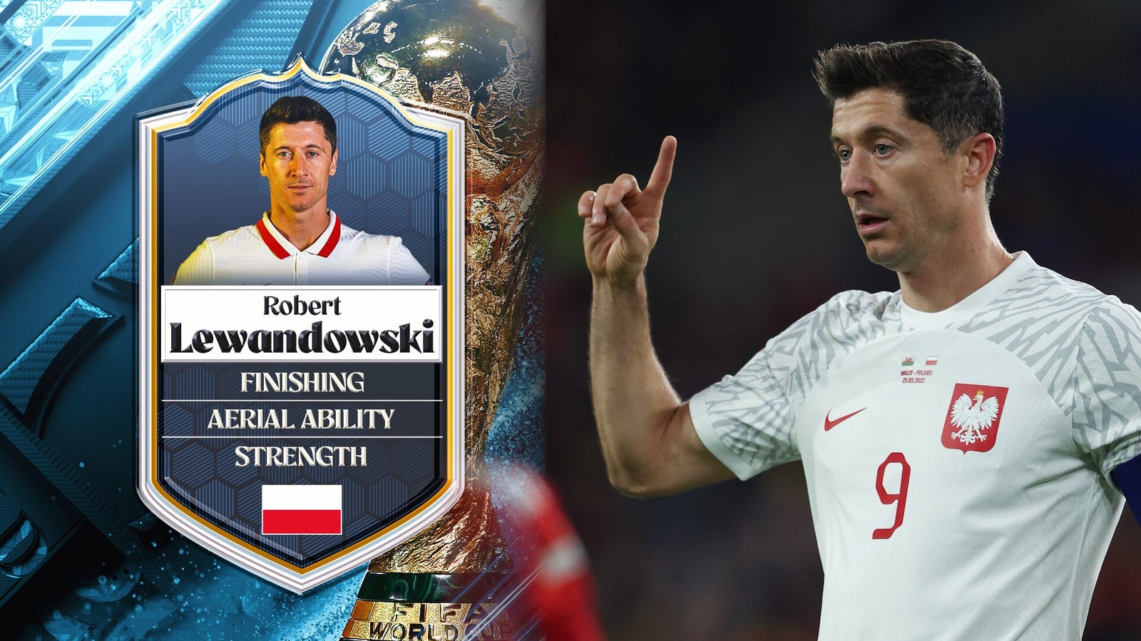 Poland's Robert Lewandowski