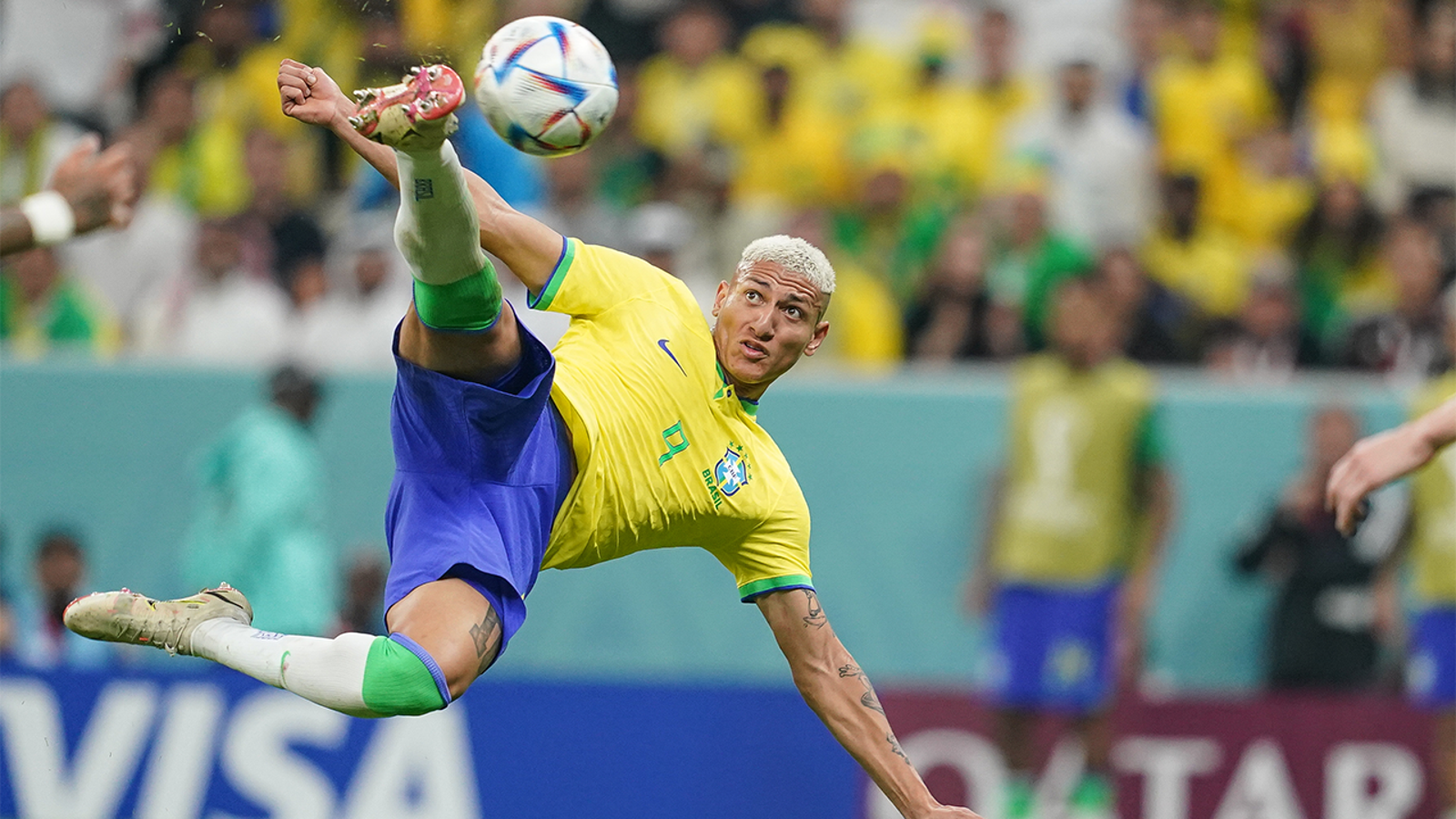 Richarlison scores two goals in Brazil's victory over Serbia