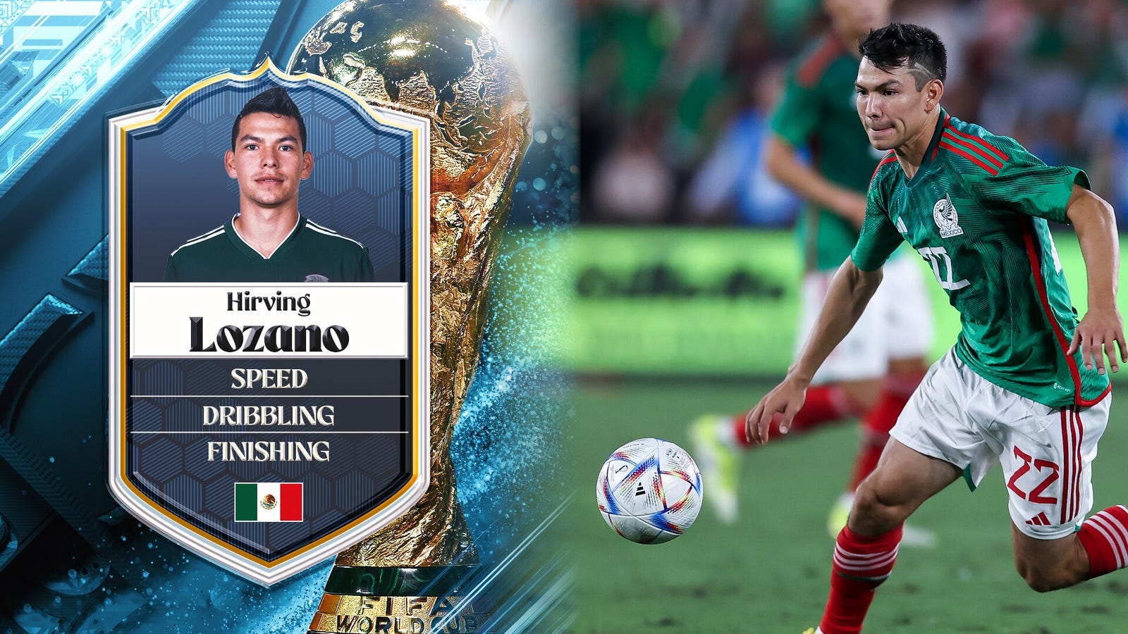 Chucky Lozano is the key for Mexico