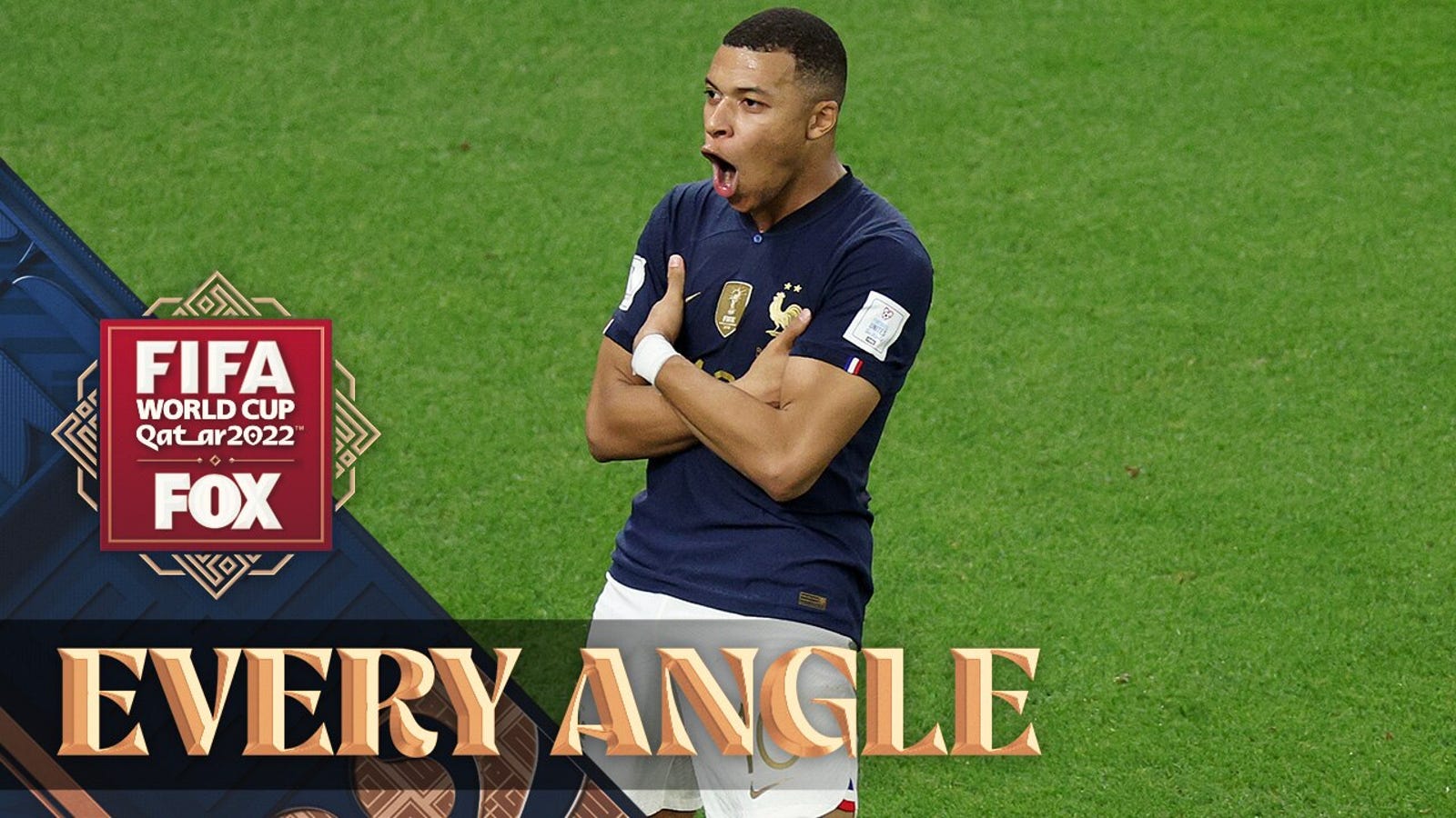 Kylian Mbappé goes SUPER-HUMAN for France and scores two goals against Poland 