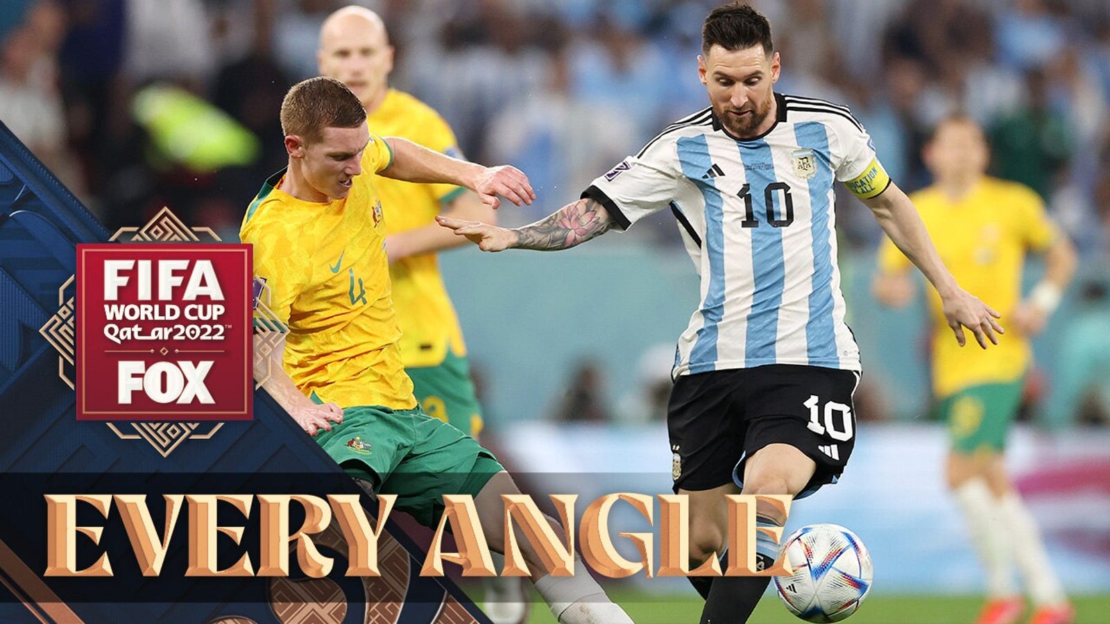 Lionel Messi puts on a master class against Australia in the 2022 FIFA World Cup