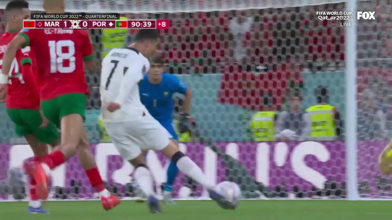 Cristiano Ronaldo came THIS CLOSE to tying the game for Portugal 