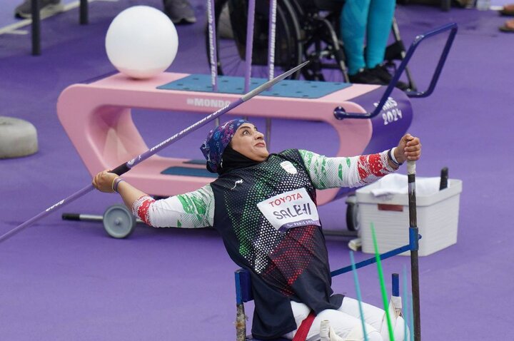 Iran’s javelin thrower Salehi bags bronze at 2024 Paralympics